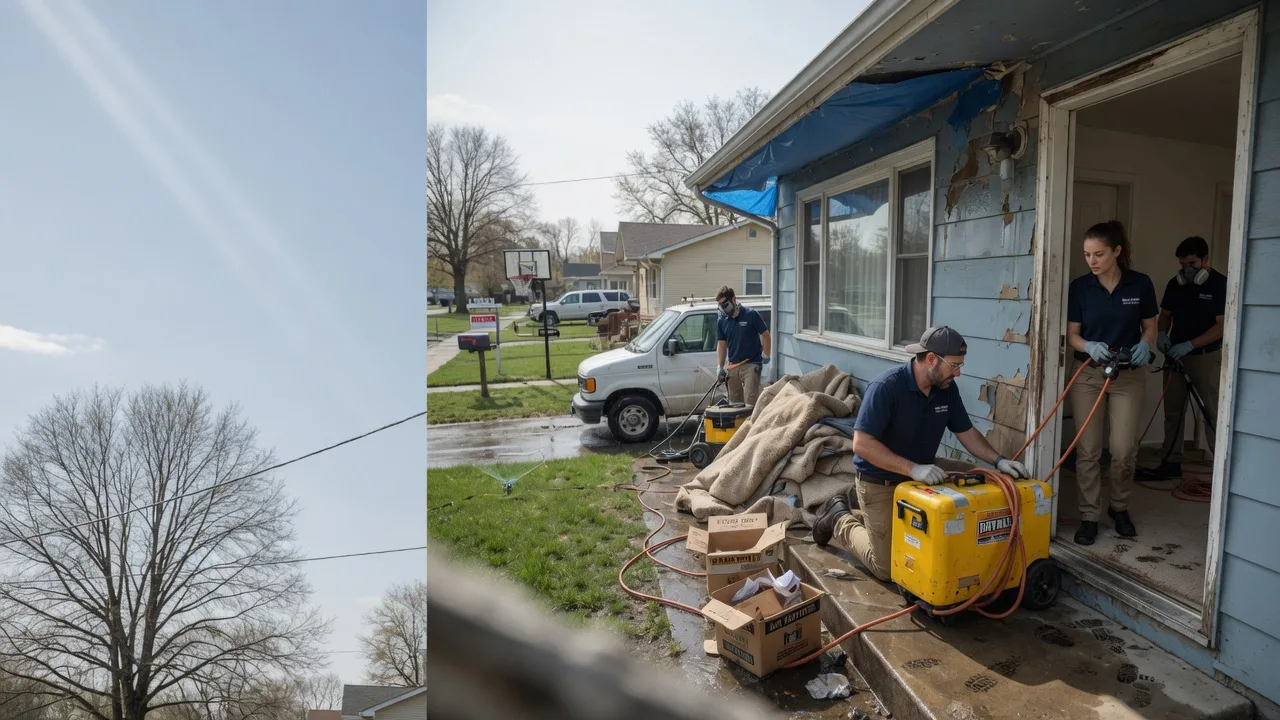 Basement Flood Cleanup in Warsaw, KY near me
